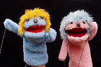 ワークショップ「パクパク人形」