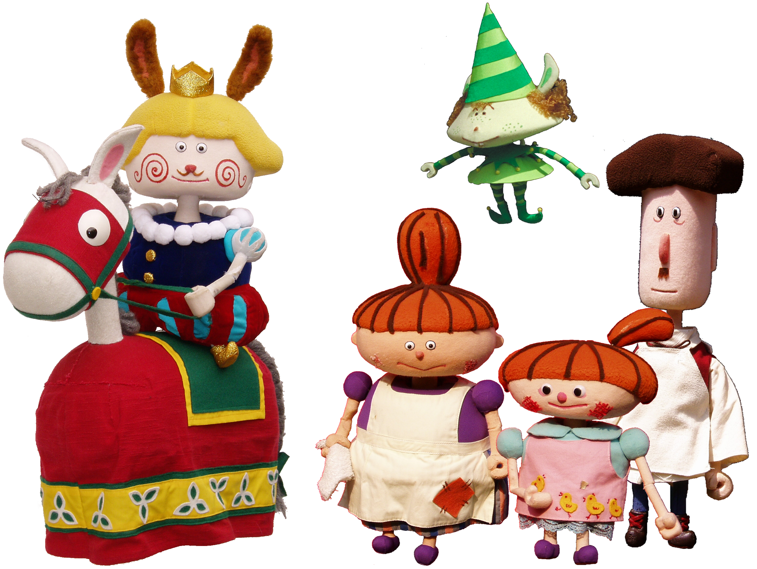 王さまの耳はロバの耳 人形