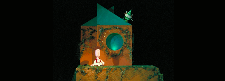 人形劇・王さまの耳はロバの耳 舞台写真