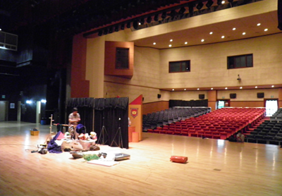 テグ市の公演会場