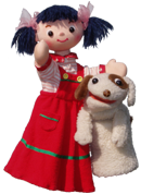 ミーとムック 人形